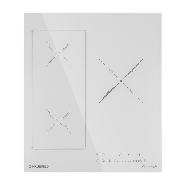 Индукционная варочная панель Maunfeld CVI453SBWHA Inverter- фото5