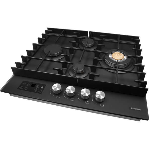 Газовая варочная панель Hiberg VM 6245 B- фото4