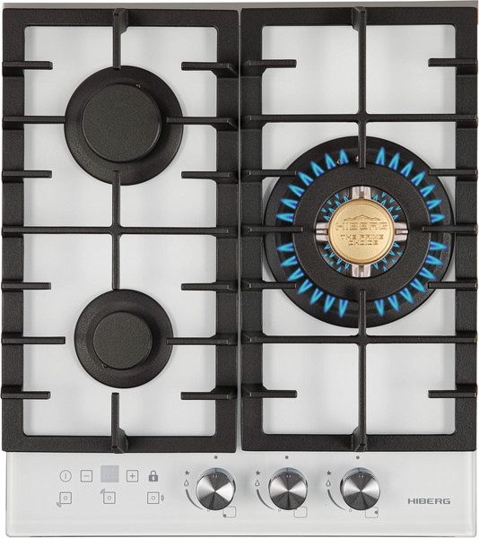 Газовая варочная панель Hiberg VM 4535 W- фото