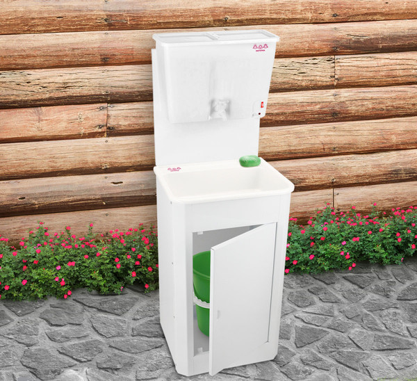 Умывальник для дачи Мастерица ЭВБО-17 с ЭВН- фото6