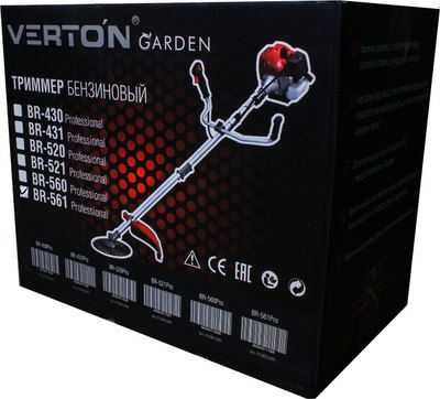 Триммер бензиновый Verton Garden BR-561 Professional (01.5985.6399)- фото8