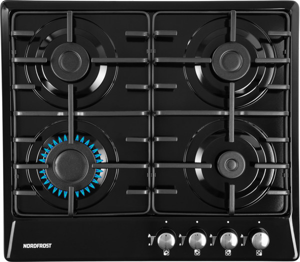Газовая варочная панель Nordfrost HS 6040 B- фото