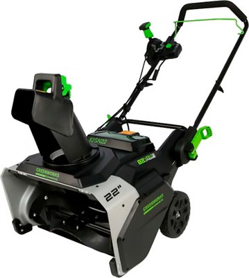 Снегоуборщик аккумуляторный Greenworks 82SN22 / 2603307- фото