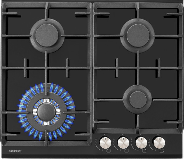 Газовая варочная панель Nordfrost HM 6042 B- фото
