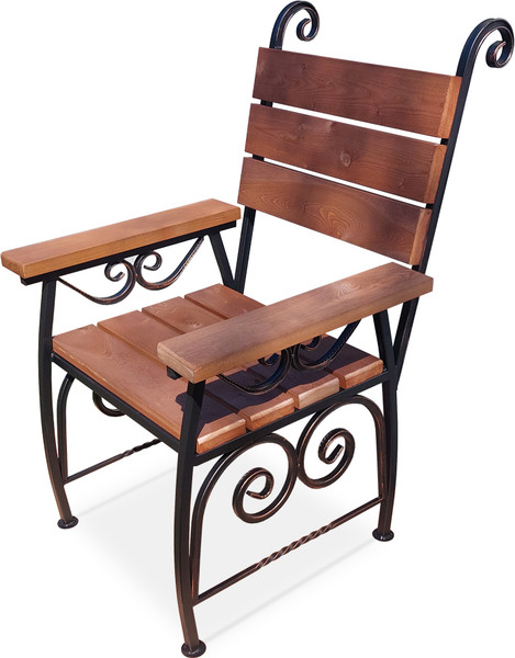 Стул садовый СтальСнабДизайн ССК-6- фото