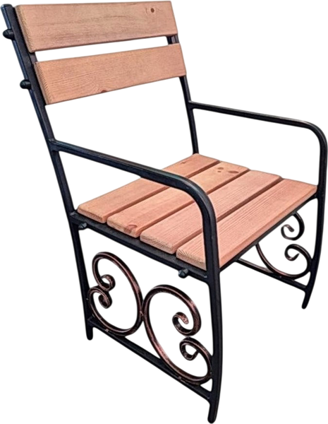 Стул садовый СтальСнабДизайн ССК-8- фото