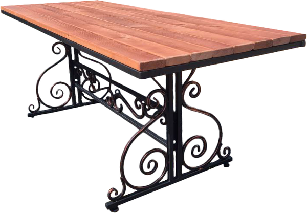 Стол садовый СтальСнабДизайн СК-2-1.5м- фото