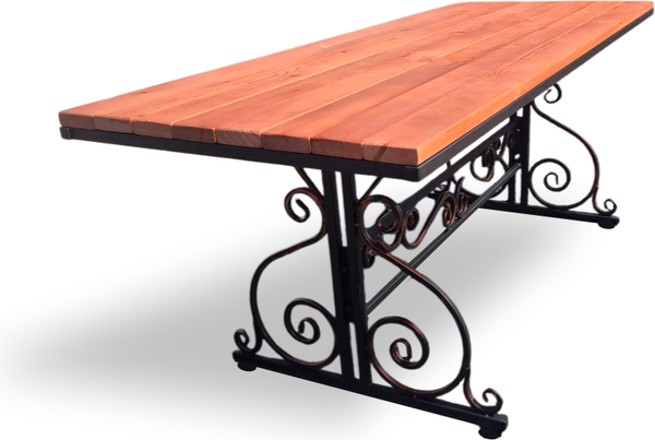 Стол садовый СтальСнабДизайн СК-2-1.5м- фото2