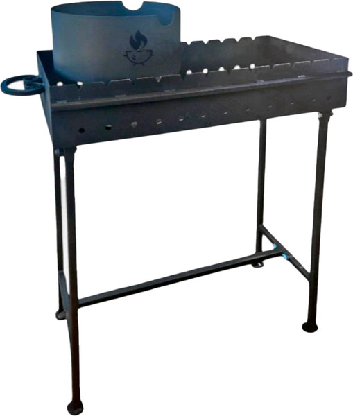 Мангал СтальСнабДизайн МК-11 Мастер 800 с подставкой для казана- фото