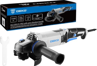 Угловая шлифовальная машина Deko AG1500-D1 Pro / 083-1028- фото5