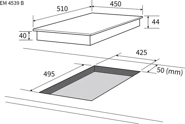 Электрическая варочная панель Nordfrost EM 4539 B- фото7