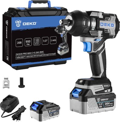 Аккумуляторный гайковерт Deko ZKIS20 Pro Max / 083-1088- фото