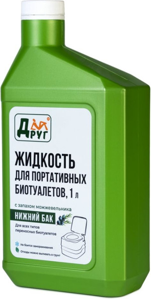 Набор жидкостей для биотуалета Друг 3xLLT1- фото4