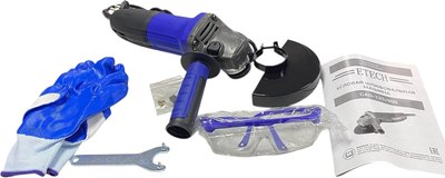 Угловая шлифовальная машина Etech CAG-125/900- фото4