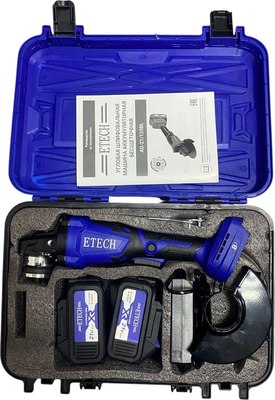 Угловая шлифовальная машина Etech AG-21/125BL- фото7