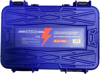 Угловая шлифовальная машина Etech AG-21/125BL- фото8