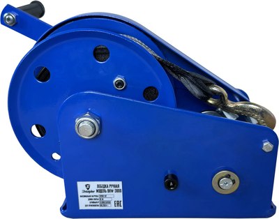 Лебедка ручная Shtapler BHW-3000 г/п 1.2т 10м (T) 71066527- фото4