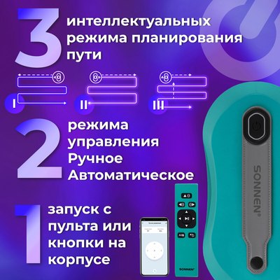 Робот-мойщик окон Sonnen 456237- фото4