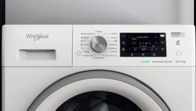 Стирально-сушильная машина Whirlpool FFWDD1076258SVEE- фото6