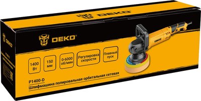 Полировальная машина Deko P1400-D / 083-1047- фото5
