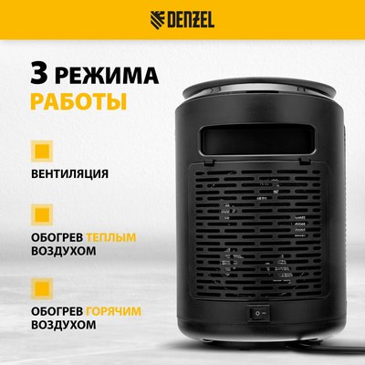 Тепловентилятор Denzel DTFC-2000X / 96426- фото7