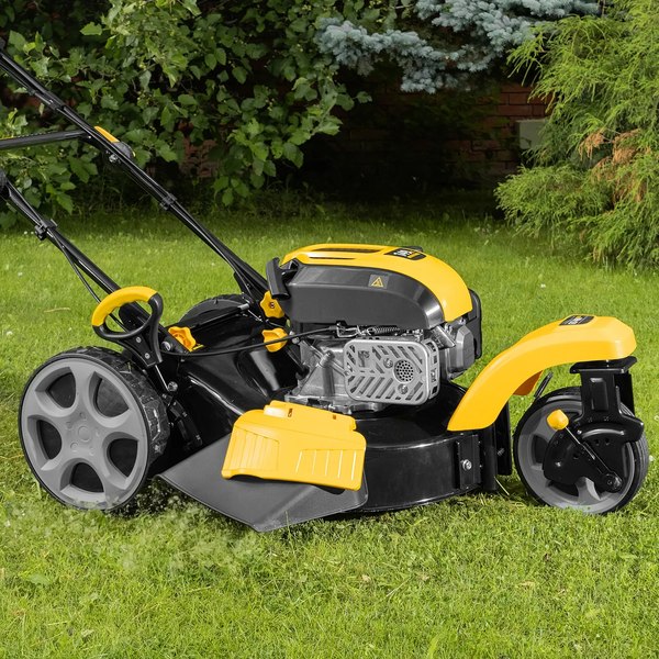 Газонокосилка бензиновая Denzel GLT-460SP-T Trike / 58810- фото5