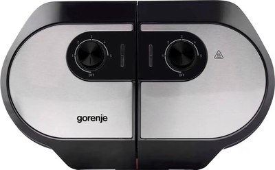 Вафельница Gorenje WM1400SB (серый/черный)- фото2
