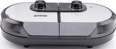 Вафельница Gorenje WM1400SB (серый/черный)- фото4