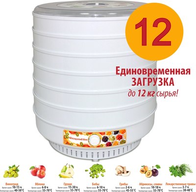 Сушилка для овощей и фруктов Ветерок 2 Люкс- фото5