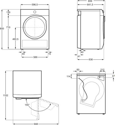 Сушильная машина Electrolux EW7D385UCE- фото2