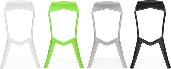 Табурет пластиковый Woodville Mega- фото3