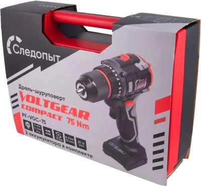 Аккумуляторная дрель-шуруповерт Следопыт VoltGear Compact / PF-VGC-75- фото9