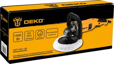 Полировальная машина Deko DKP1400-180 / 083-1049- фото5