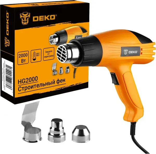 Строительный фен Deko HG2000 / 083-1123- фото
