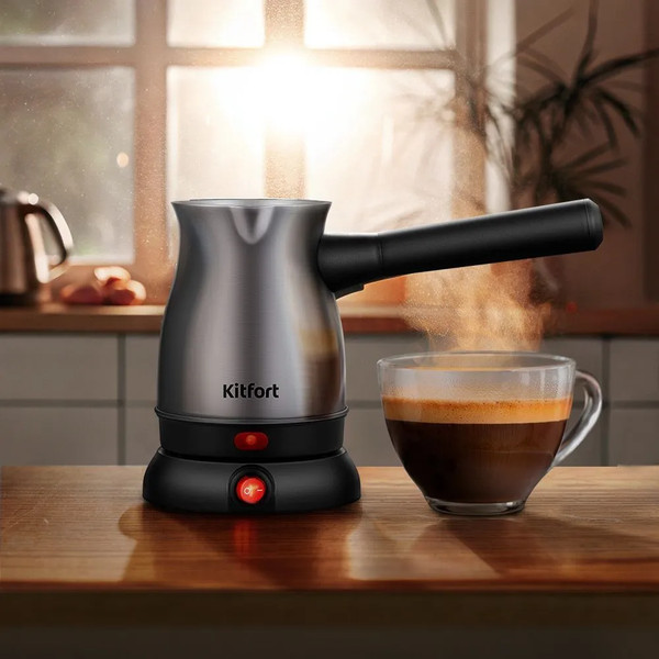 Турка электрическая Kitfort КТ-7449- фото3, картинка3 Турка электрическая Kitfort КТ-7449- фото3