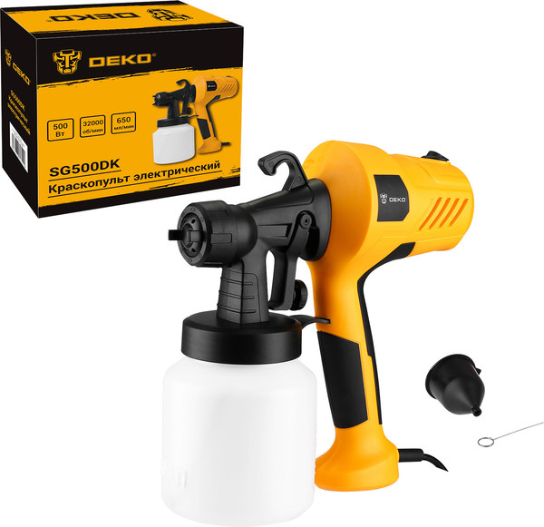 Краскопульт электрический Deko SG500DK / 083-1130- фото5