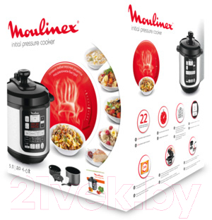 Мультиварка-скороварка Moulinex CE620D32- фото9