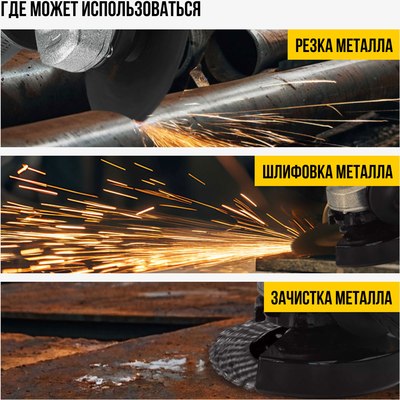 Угловая шлифовальная машина Kolner KAG 18-125BL- фото3