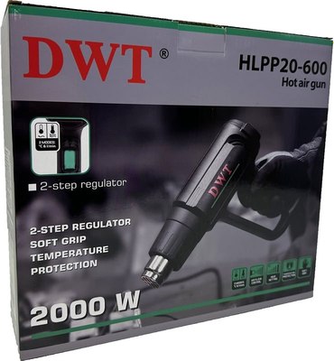 Строительный фен DWT HLPP20-600- фото7