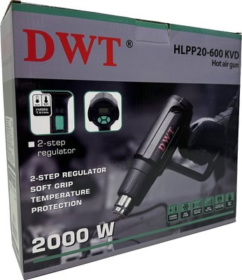Строительный фен DWT HLPP20-600 KVD- фото5