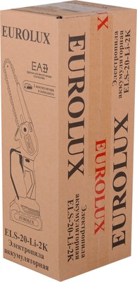 Пила цепная аккумуляторная EUROLUX ELS-20-Li-2К- фото10