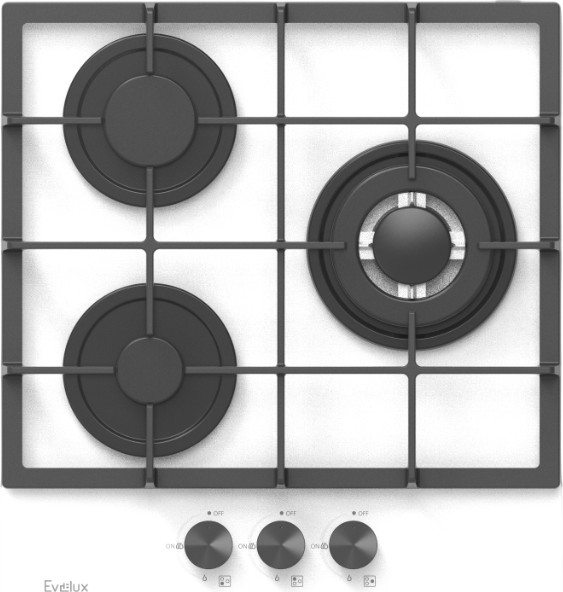 Газовая варочная панель Evelux HEG 425 WG- фото