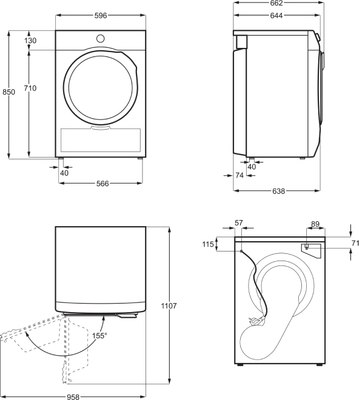 Сушильная машина Electrolux EW7DX385AP- фото4