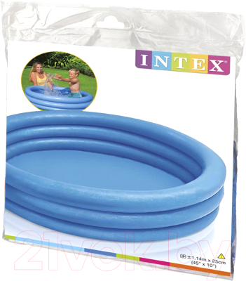 Надувной бассейн Intex Crystal Blue / 59416- фото2