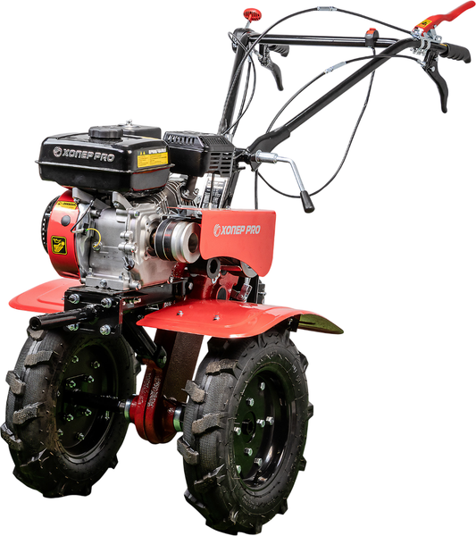 Мотоблок бензиновый Хопер 900-3 PRO-2 NEW Колеса 4-10