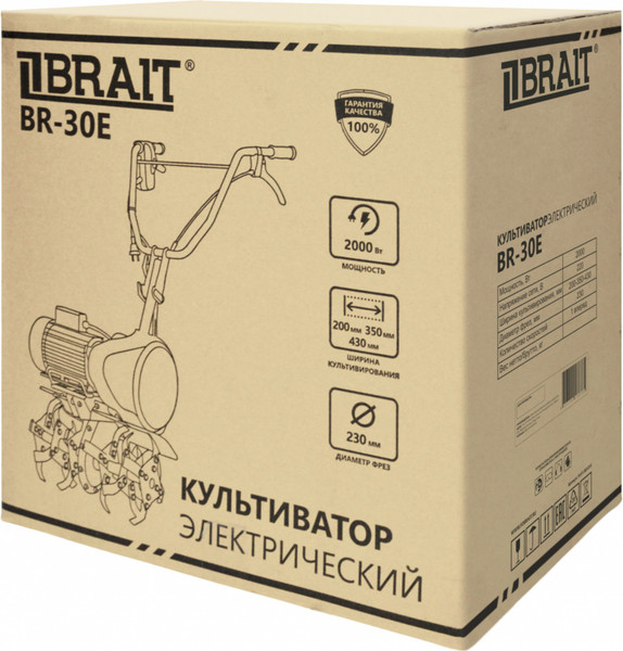 Миникультиватор электрический Brait BR-30E- фото4