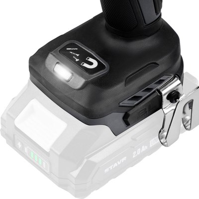 Аккумуляторная дрель-шуруповерт Ставр 18V UNI-M SDD 18BL- фото9