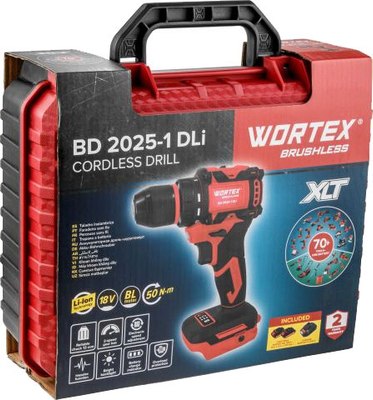 Аккумуляторная дрель-шуруповерт Wortex BD 2025 DLi ALL1 (1329838)- фото10