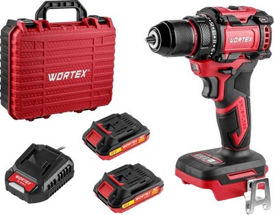 Аккумуляторная дрель-шуруповерт Wortex BD 2025 DLi ALL1 (1329836)