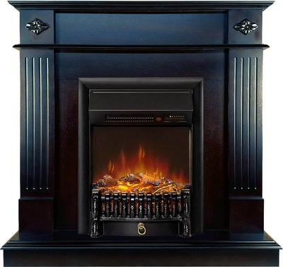 Каминокомплект Смолком Brighton STD-ASP Fobos FX M Black RC